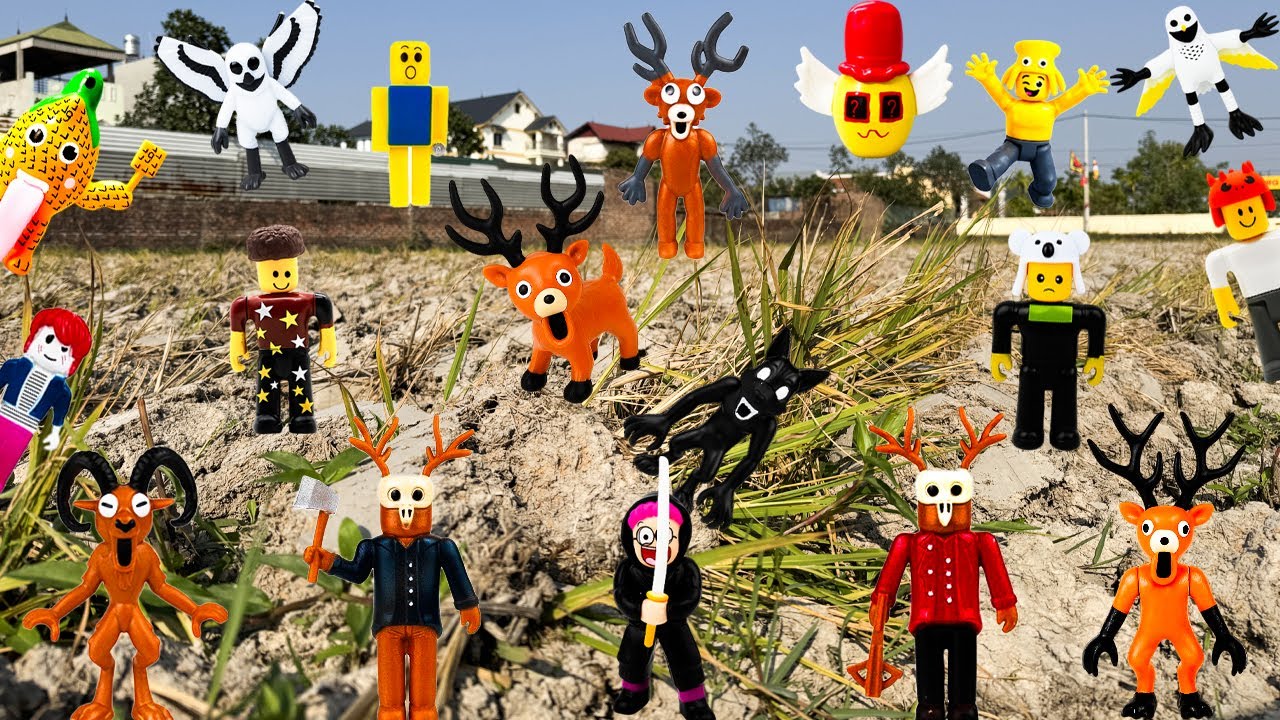 Hunting 99 Nights in the Forest Toys in real life👀 - They’re Everywhere!