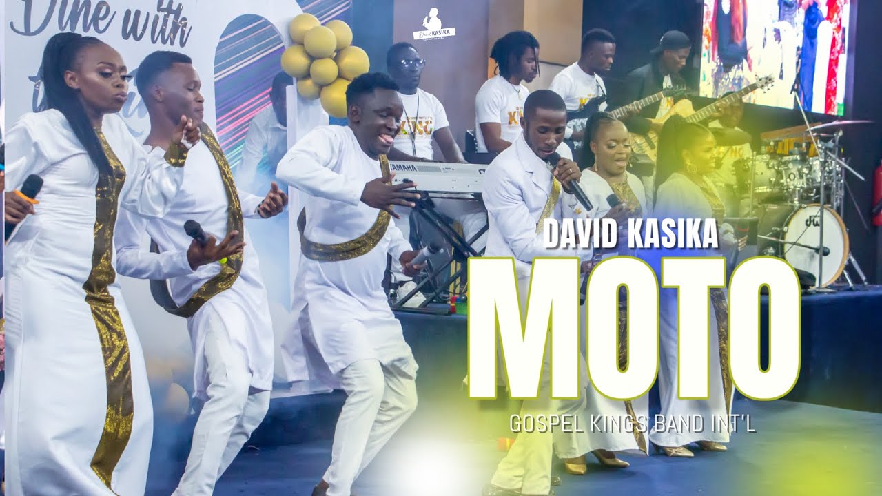 MOTO WA INJILI UMEWAKA BY DAVID KASIKA (GOSPEL KINGS BAND INT'L) LIVE AT DINE WITH THE KING 2023