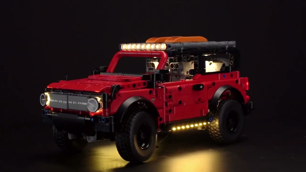 BrickBling Light Kit for LEGO Technic Ford Bronco&reg; SUV 42213