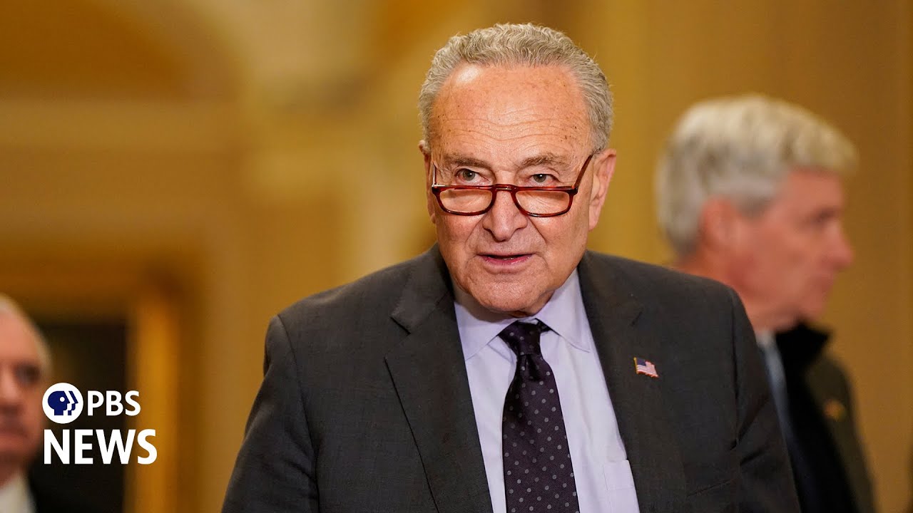WATCH LIVE: Senate Democrats hold news briefing as GOP pushes budget bill