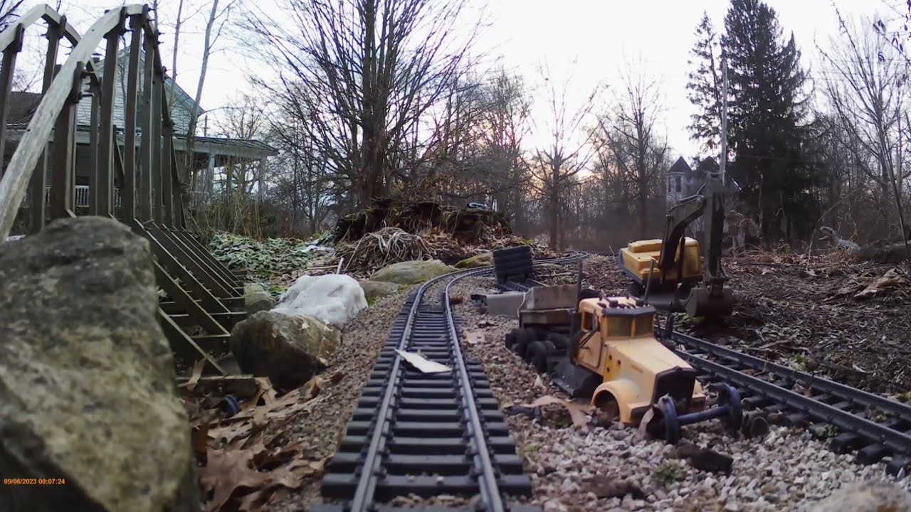 INSPECTION! POV Track inspection with the G Scale M.O.W. crew! 2/17/26