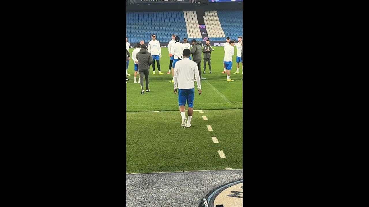 BELLINGHAM VUELVE a ENTRENAR con el REAL MADRID | PREVIA vs MANCHESTER CITY