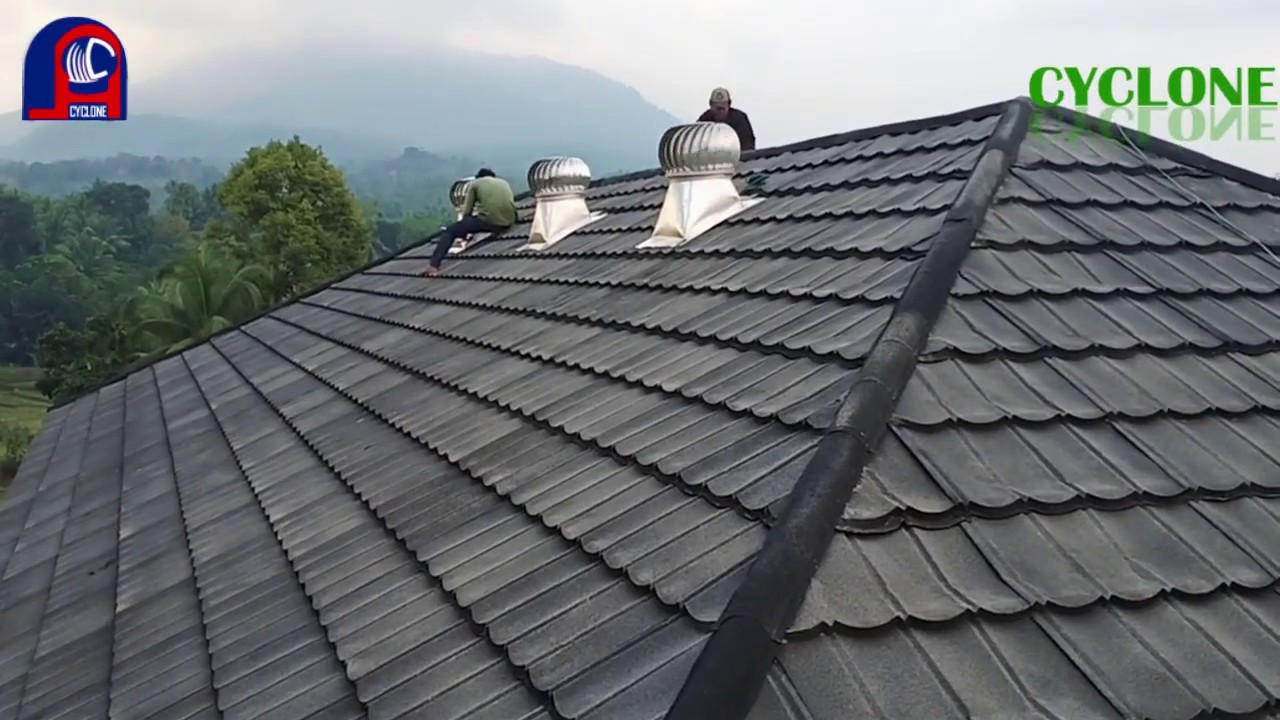 Cara pemasangan Cyclone Ventilator Turbine || Pemasangan Cyclone Uk 18