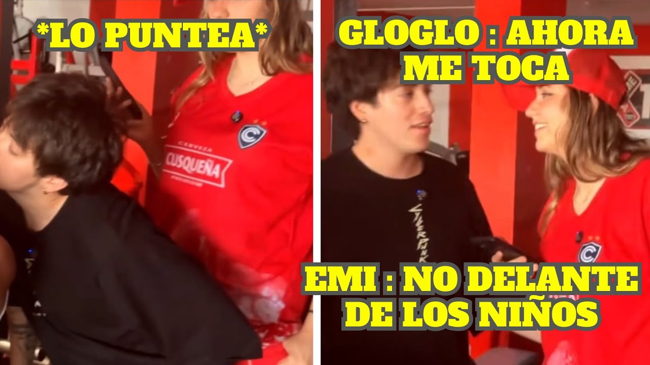 EMIKUKIS SE APROVECHA DE GLOGLO EN EL GYM
