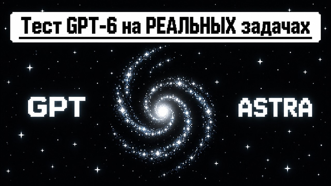 GPT-6 Astra. Тест на РЕЛЬНЫХ задачах