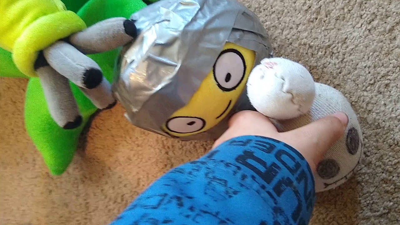 Plants vs Zombies plush series ep 3 Gatling Pete and propeller zombie