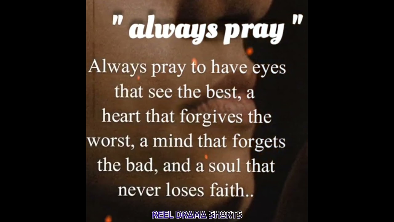 always pray 🙏-best motivational quotes in English 