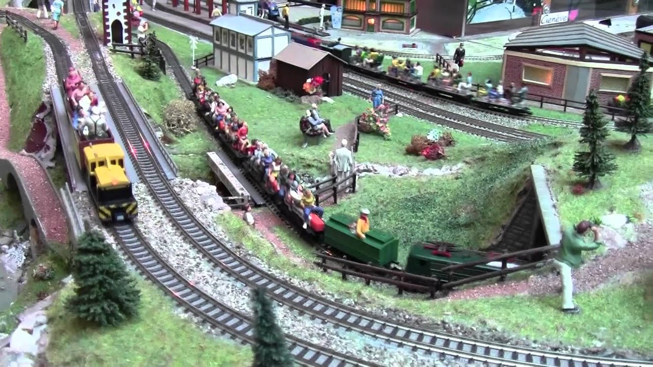 Swiss Vapeur Parc en miniature (échelle N) Gare de Genève-Cornavin 26-27-11-2011