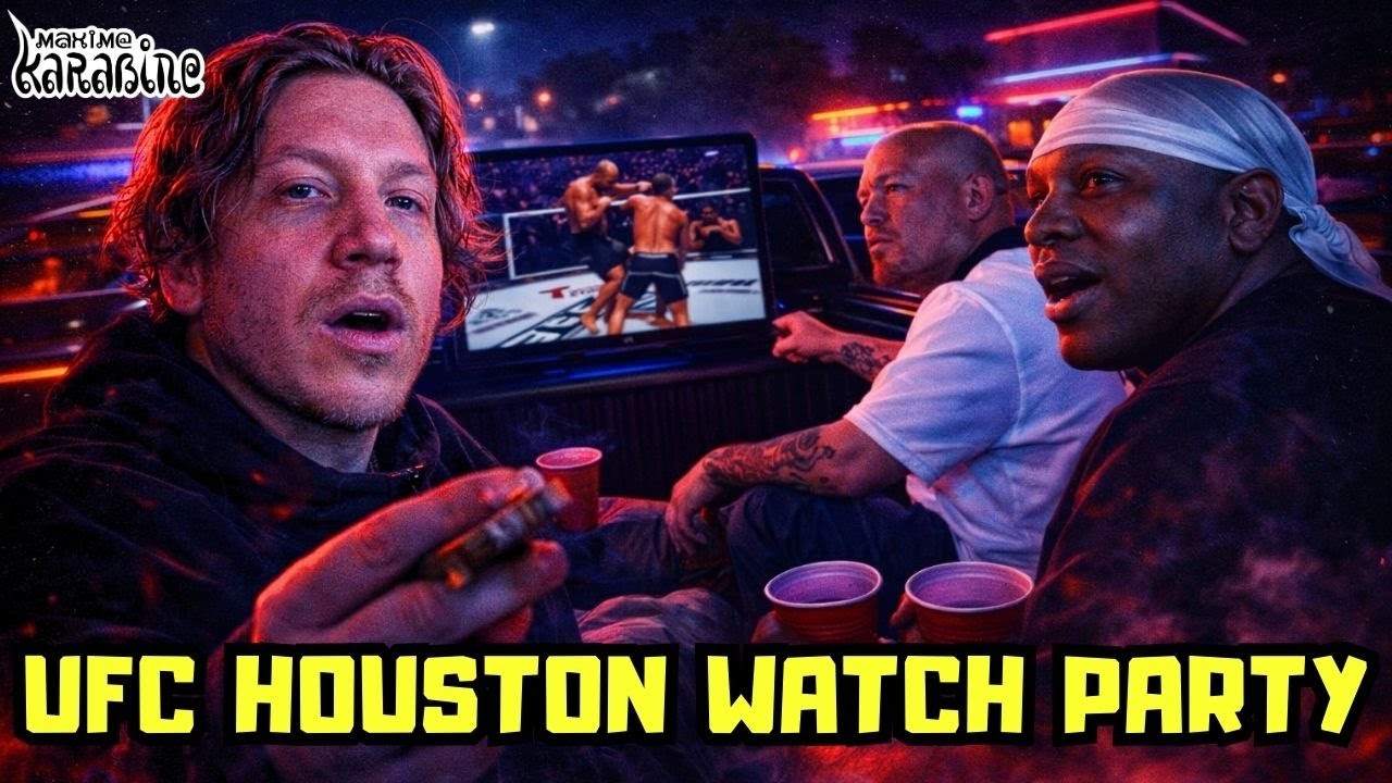 On écoute l'UFC Houston en DIRECT