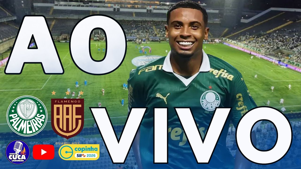 PALMEIRAS X FLAMENGO GUARULHOS | DIRETO DA ARENA BARUERI | COPINHA 2026