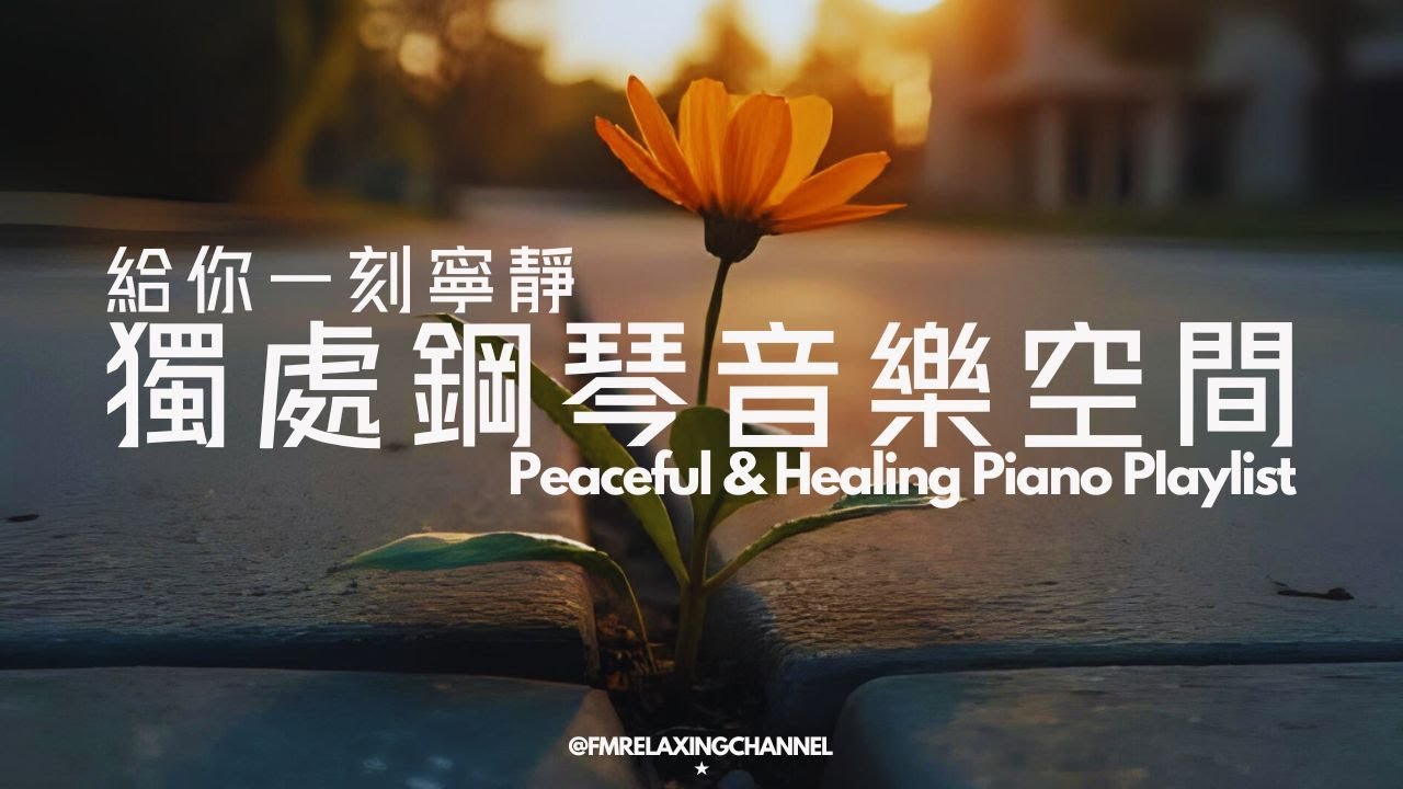 【PEACEFUL PIANO BGM】在繁忙的生活中，尋找一個獨處的空間，靜靜地聆聽這些舒緩的旋律。讓音樂平靜你的心靈，清空思緒，釋放日常的壓力與焦慮，遠離內心的煩惱，幫助你輕鬆入眠，恢復內在的能量