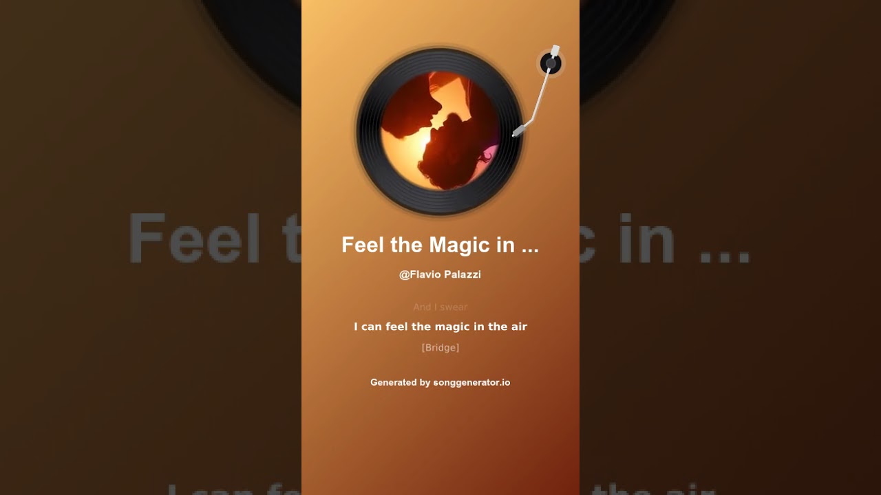 Feel the Magic in the Air