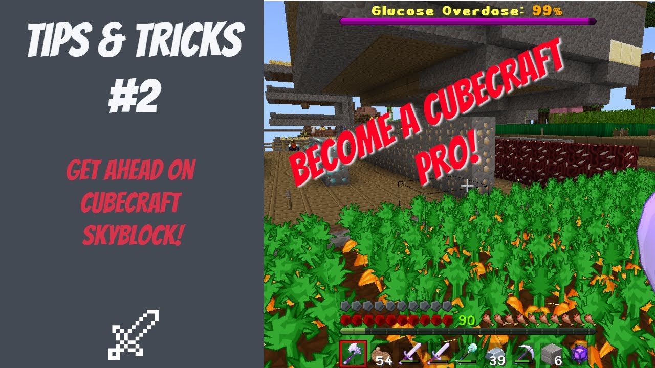 12 (More!) Tips & Tricks: Cubecraft Skyblock Bedrock Edition