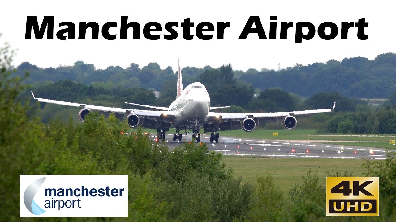 Manchester Airport 4th September 2018 4/9/18 HD 4K Plane Spotting