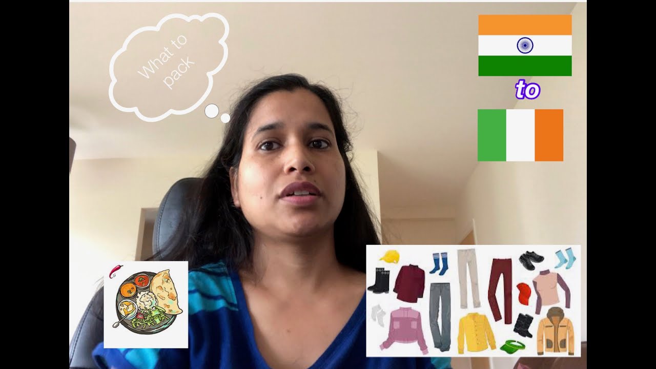 Things to carry from INDIA to IRELAND | What to pack in your bags #studyabroadpacking #packing