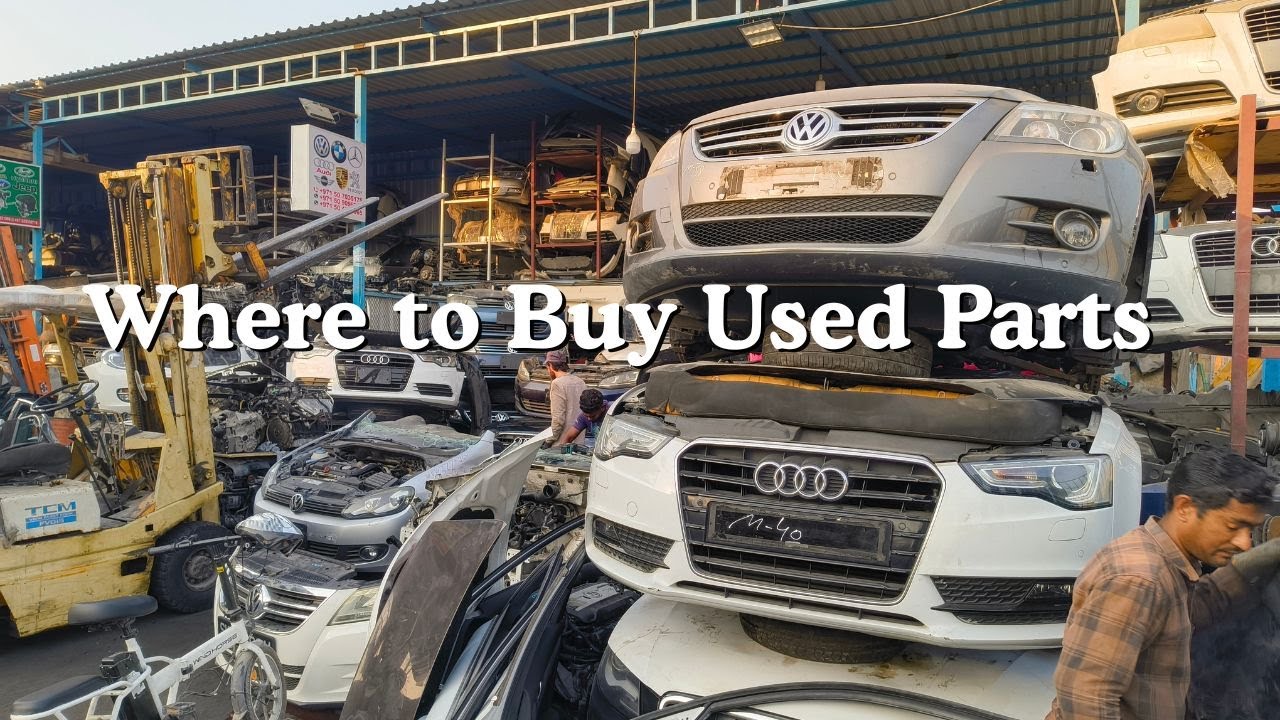 Where to Buy Used Parts for Cars in Dubai ? || Used Parts Market in Sharjah || Tour With Tahir