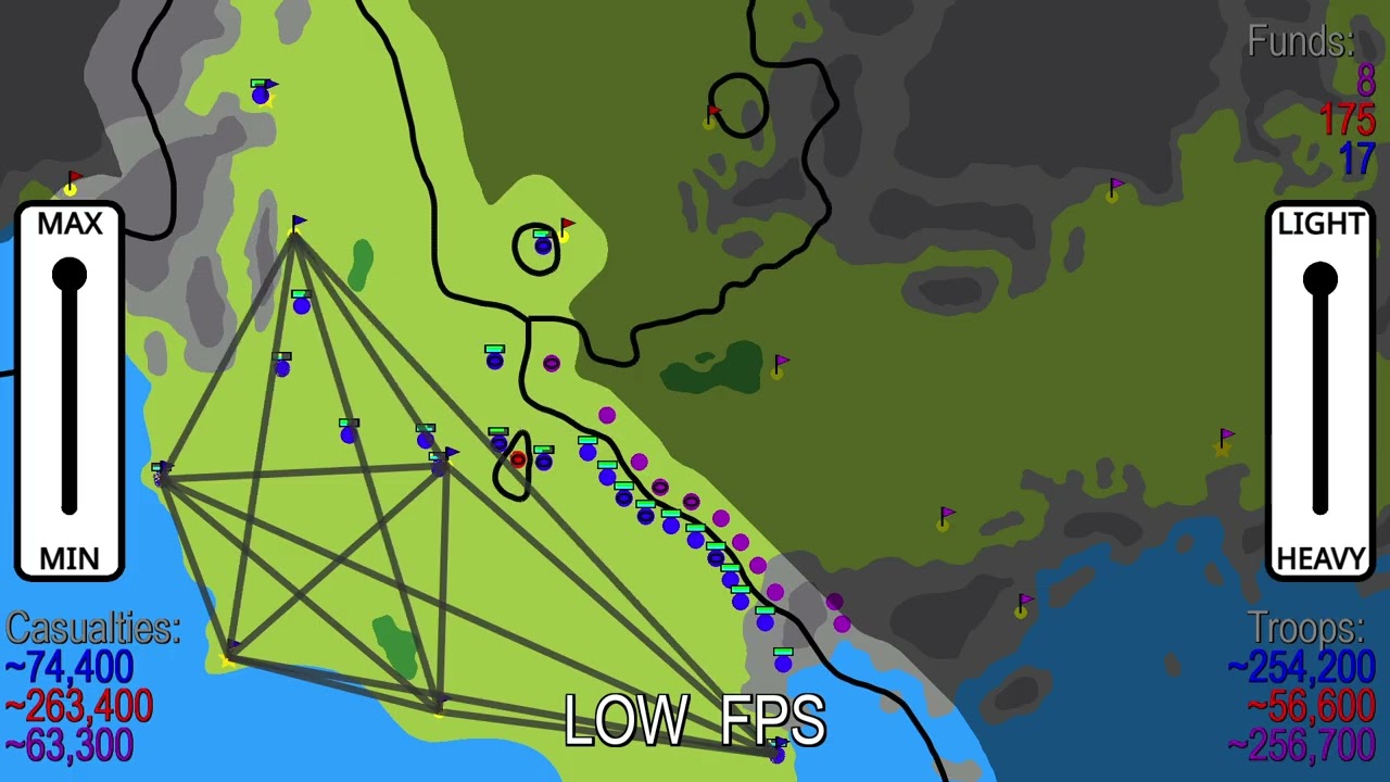 Туториал по игре War od Dots против двух игроков (1v1v1)!
