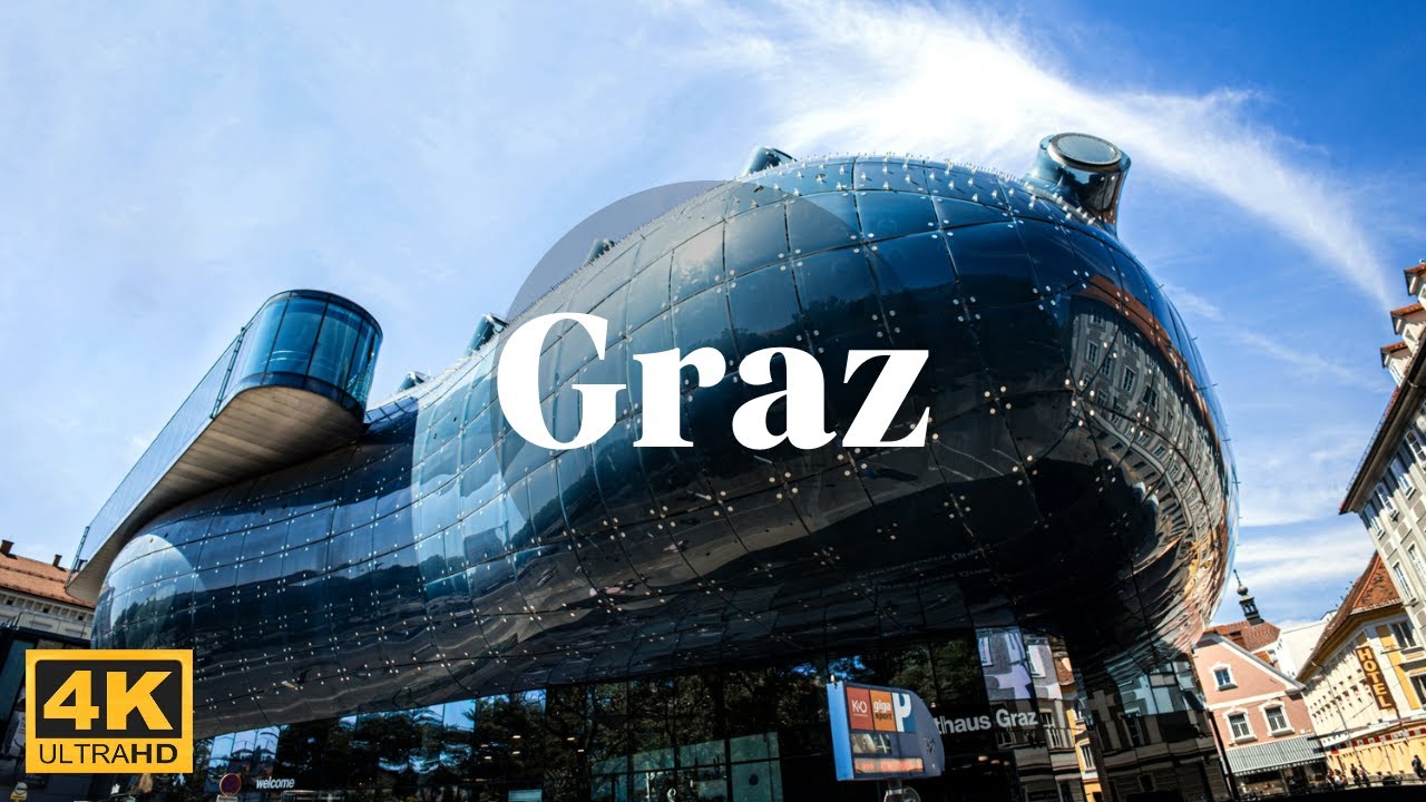 The BEST Aerial Views of Graz (Austria) in 4K!