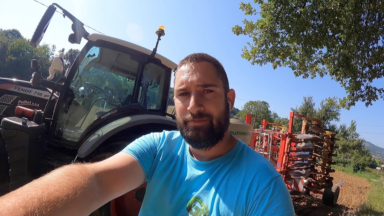J'essaye le nouveau déchaumeur Pottinger de la CUMA