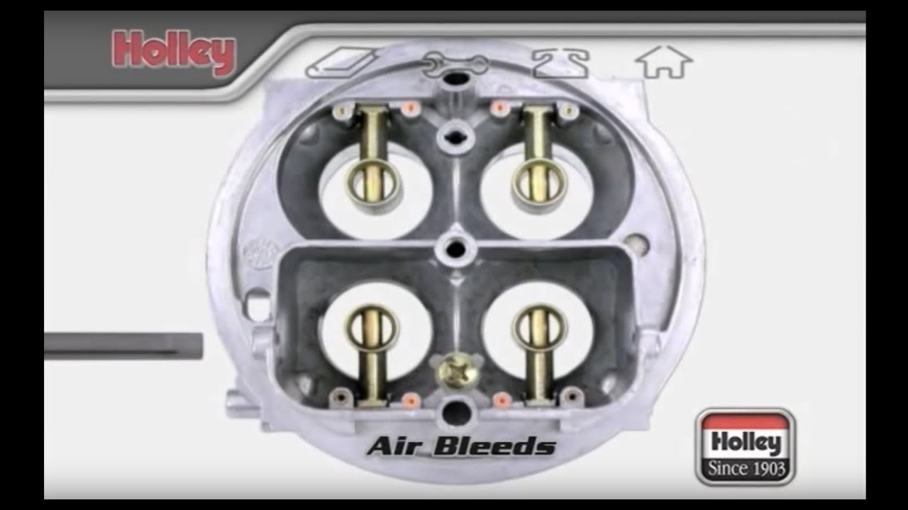 Holley Air Bleed System