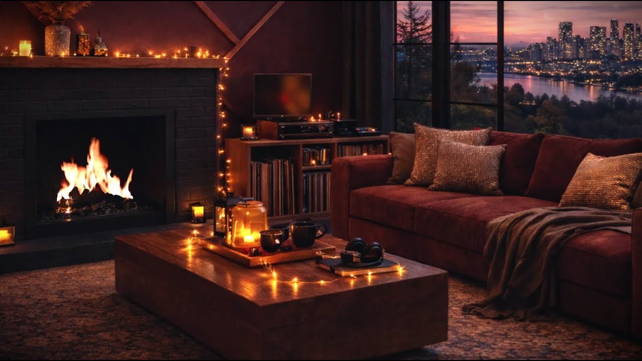 Cozy at Home | Cozy Lofi Ambience for Relaxing Evenings | 2 Hours