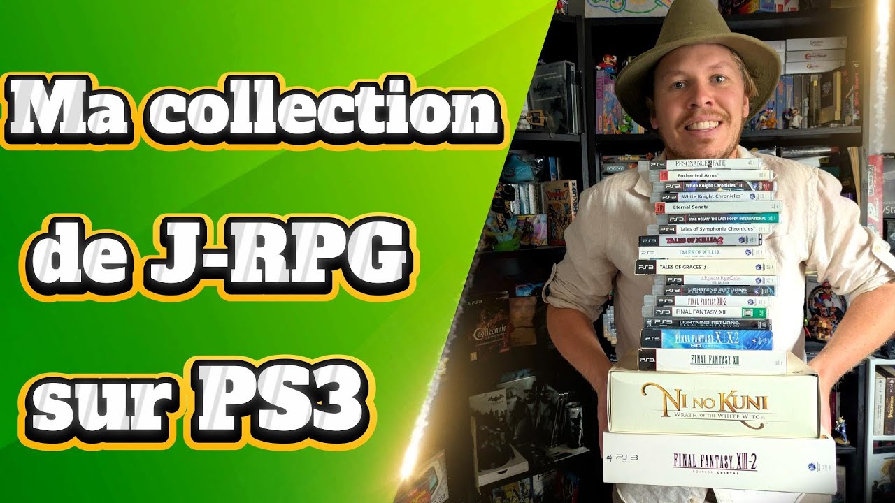Ma collection de J-RPG sur PlayStation 3 (PS3)