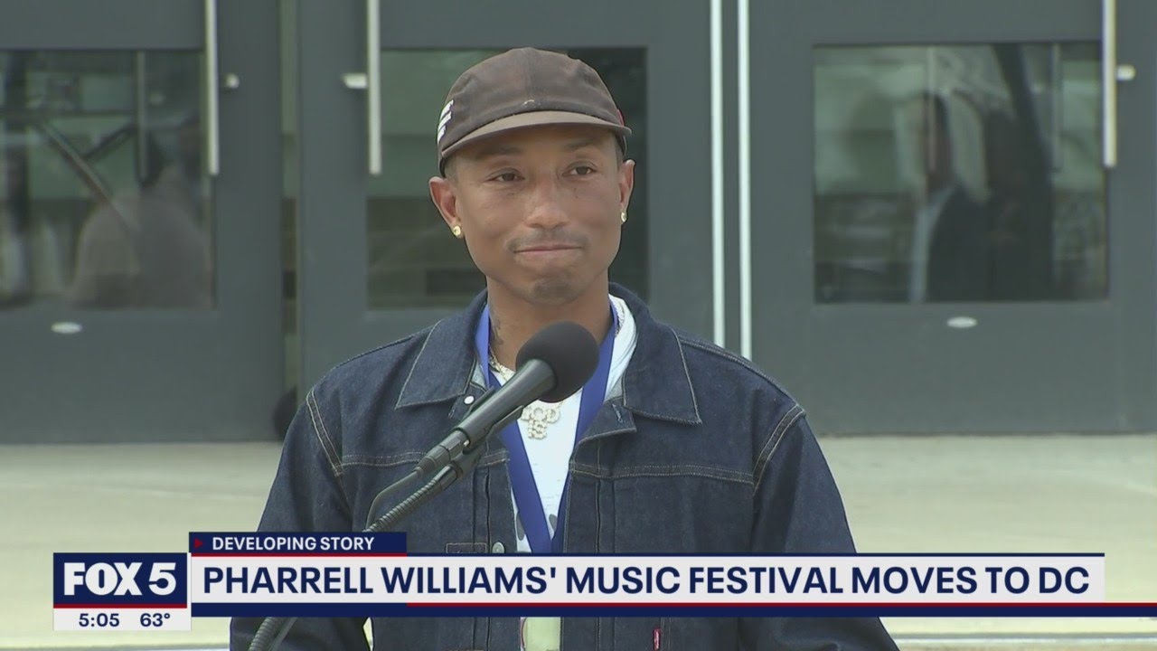 Something in the Water 2022: Pharrell Williams to hold music festival in DC this summer | FOX 5 DC