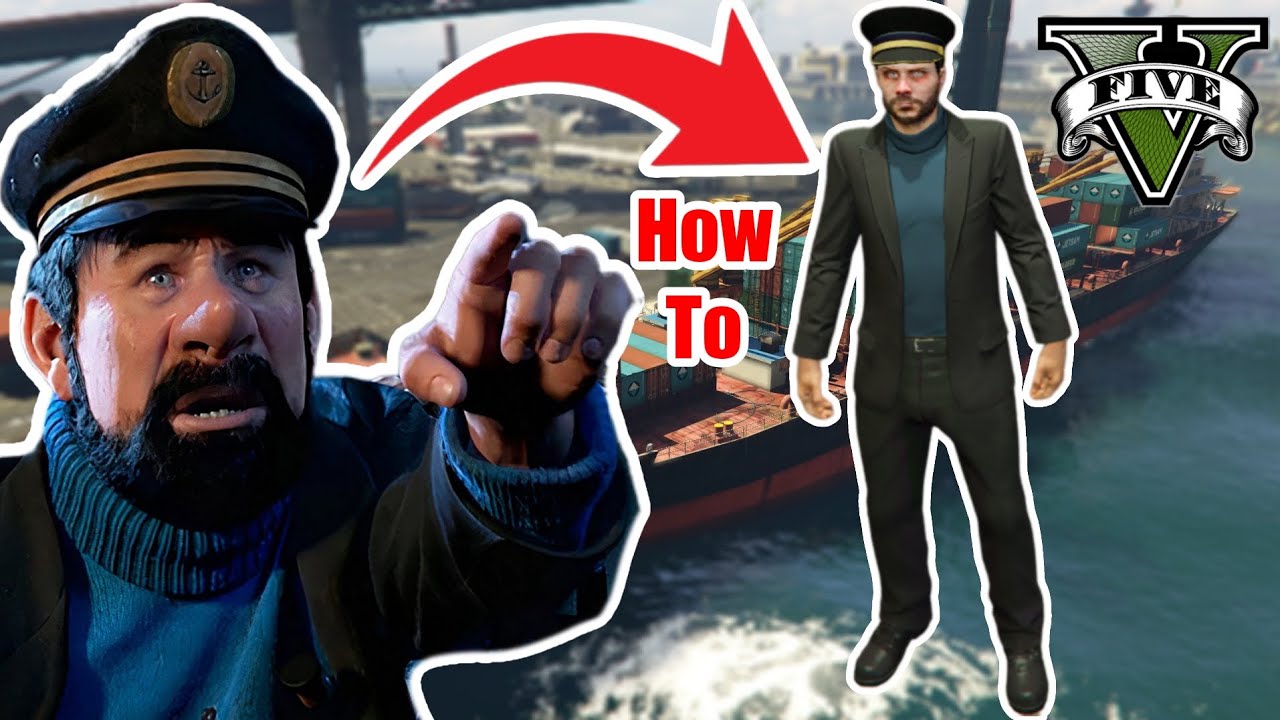 Recreating Captain Archibald Haddock (Main Outfit) From The Tintin Franchise (1950 -) In GTA V!
