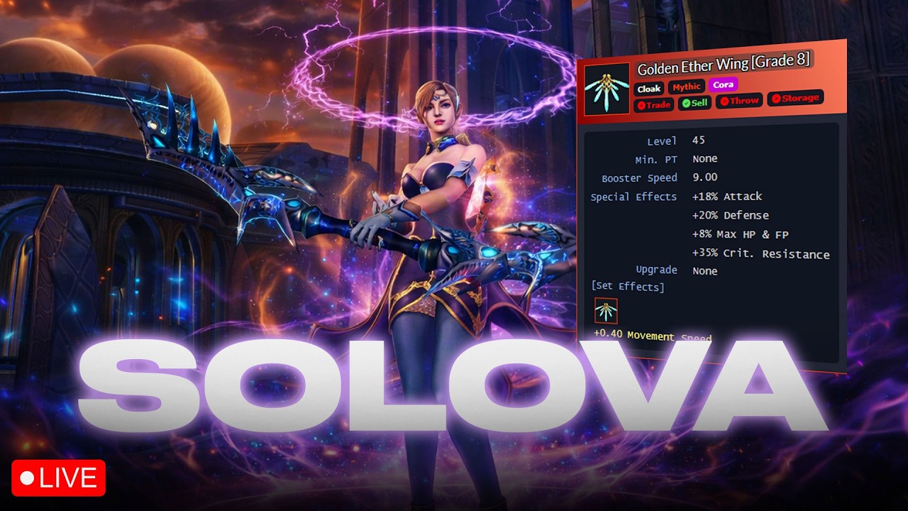 BOOSTER SOLOVA UDAH GRADE 8 | RF RETURN #rfonline #SOLOVA
