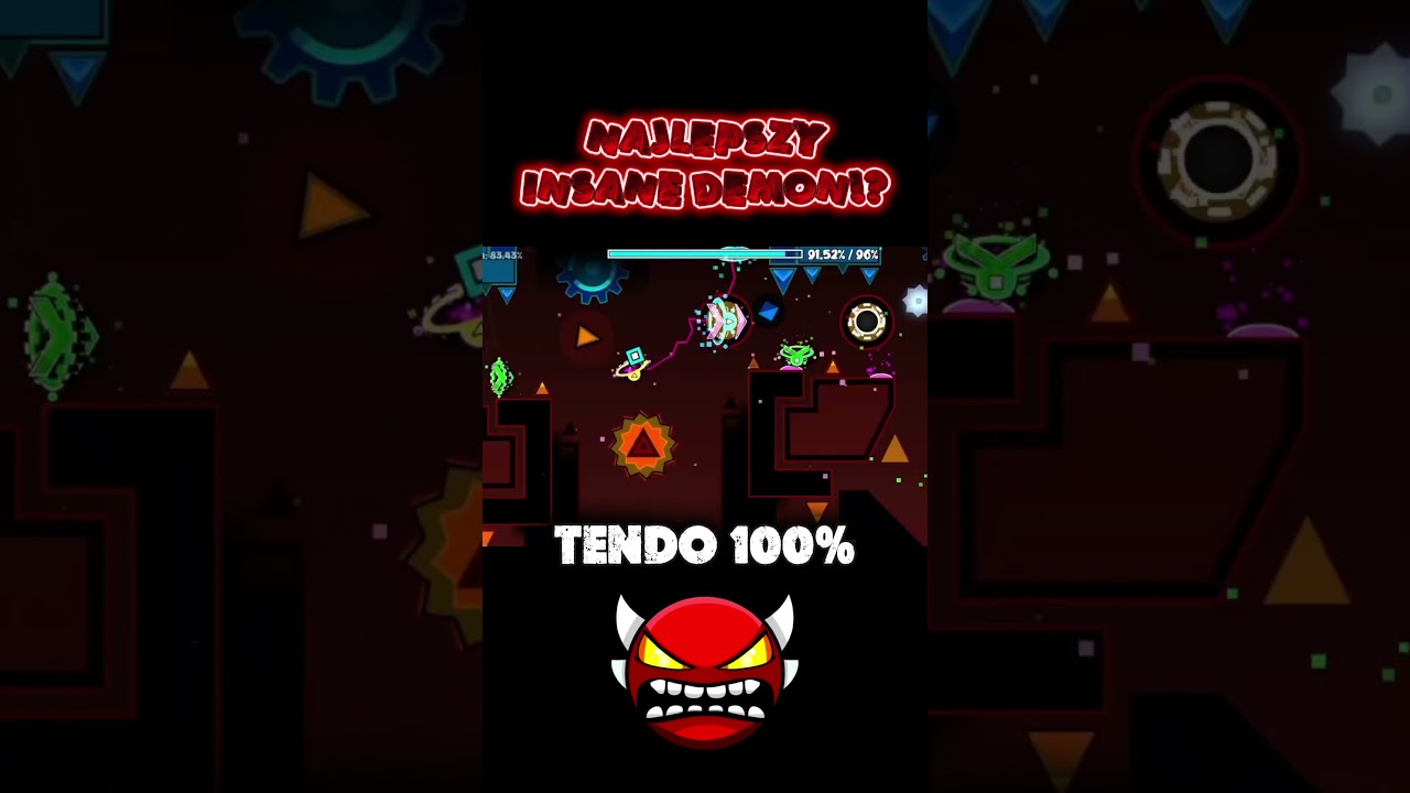 Przeszedłem Takiego Fajnego Insane Demona (^-^) #geometrydash #demon #insanedemon #synclevel