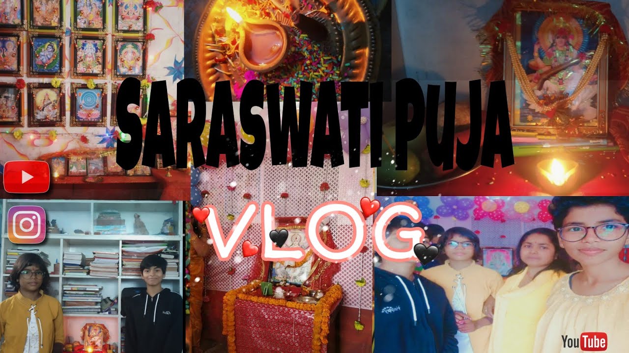 Saraswati Puja Vlog 💫 |  #minitalenthub #vlog #beginner