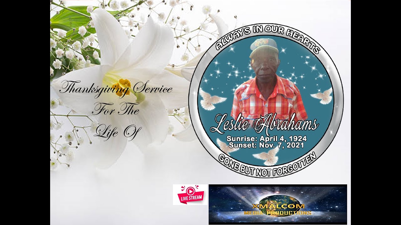 Leslie Herman Abrahams Thanksgiving Service
