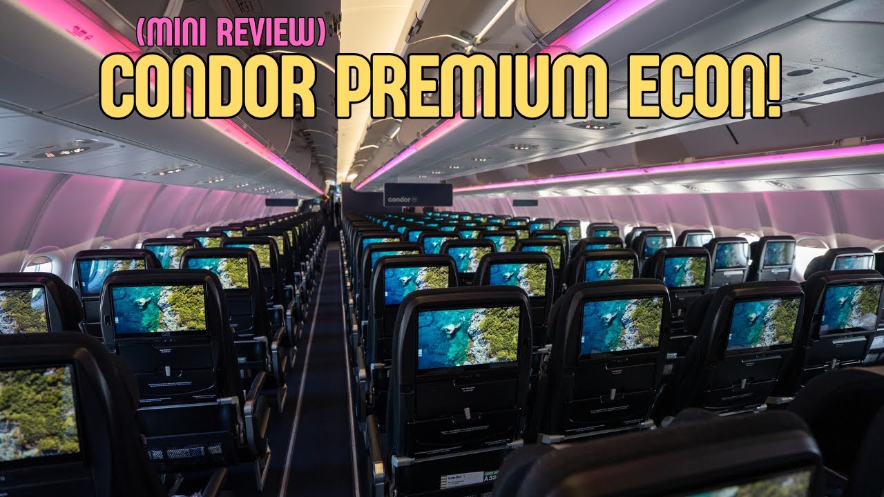 Condor Premium Economy Mini Review! (A330NEO)