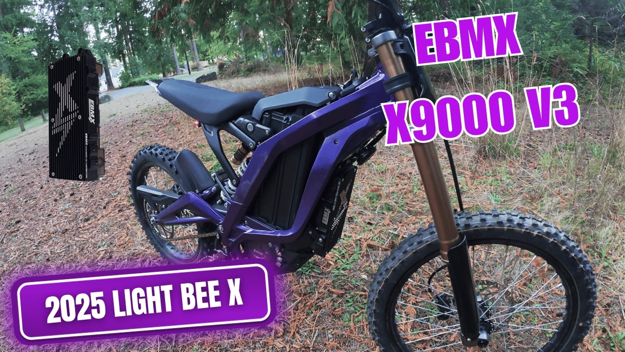 EBMX X9000 V3 + 2025 SURRON LIGHT BEE X Первое впечатление