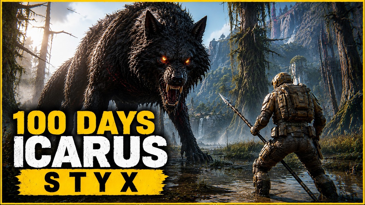I Spent 100 Days In ICARUS STYX Hardest Mode... Here's What Happened!