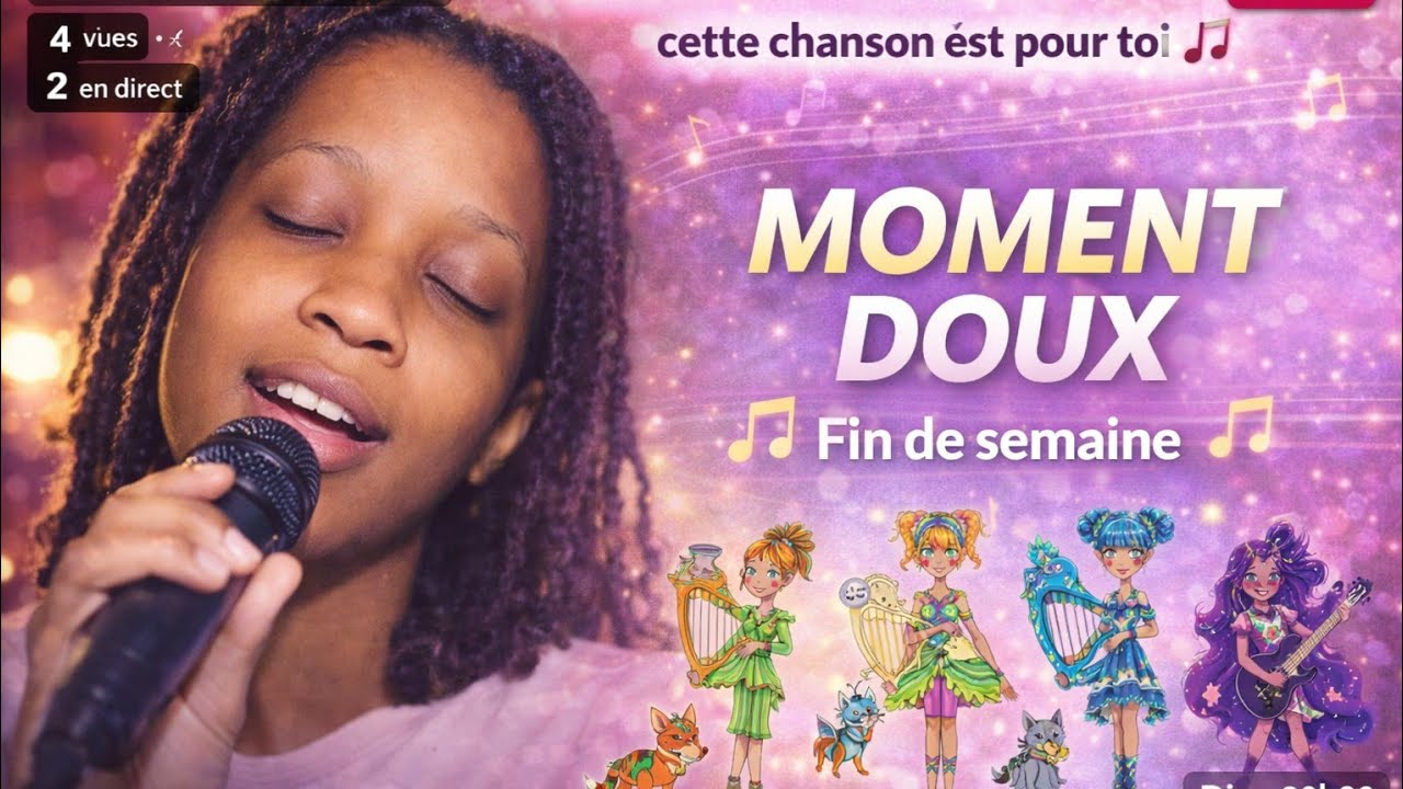 Une petite chanson pour déposer la semaine 🎶 (avant le live)