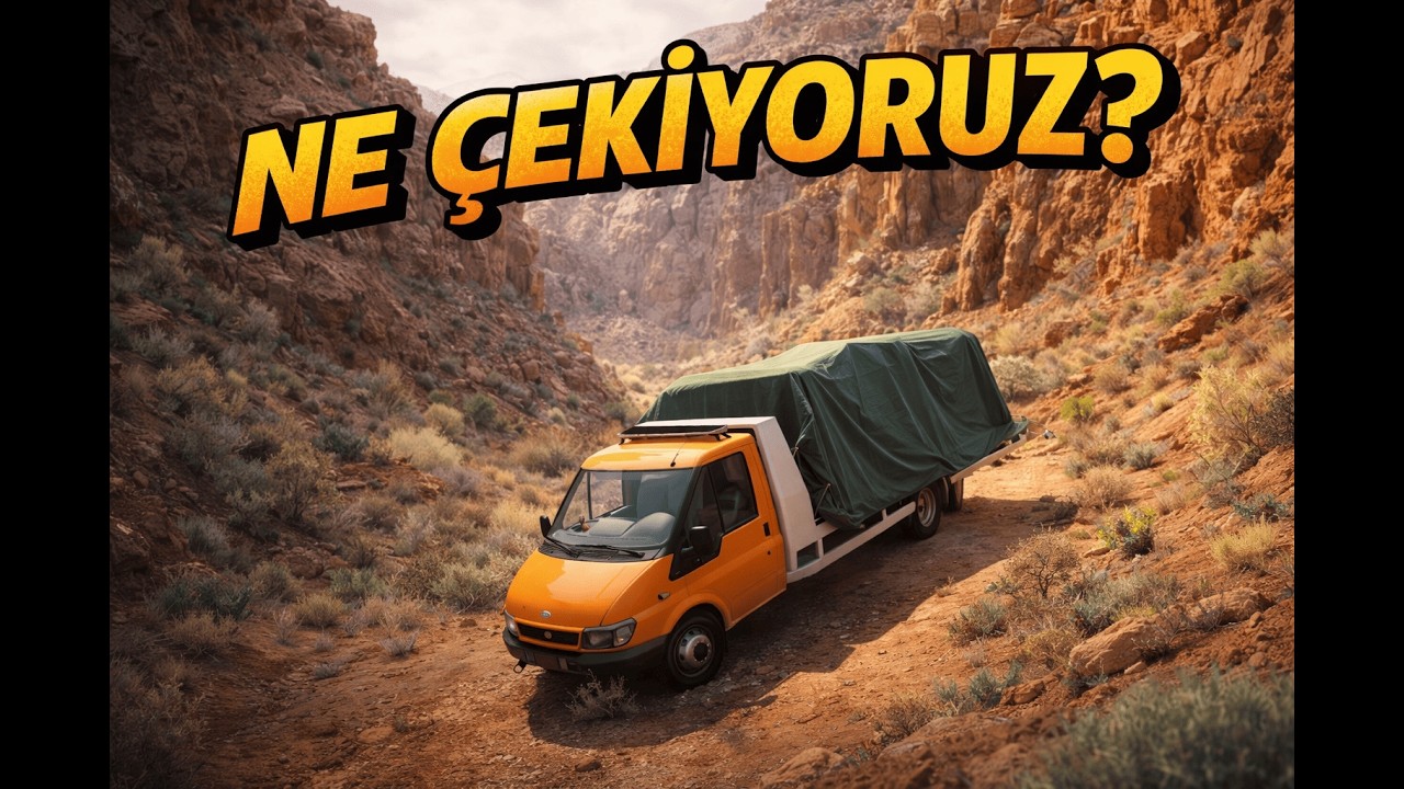 FORD TRANSİT ÇEKİCİYLE SIR DOLU BİR YOLCULUK : NE ÇEKİYORUZ?😱