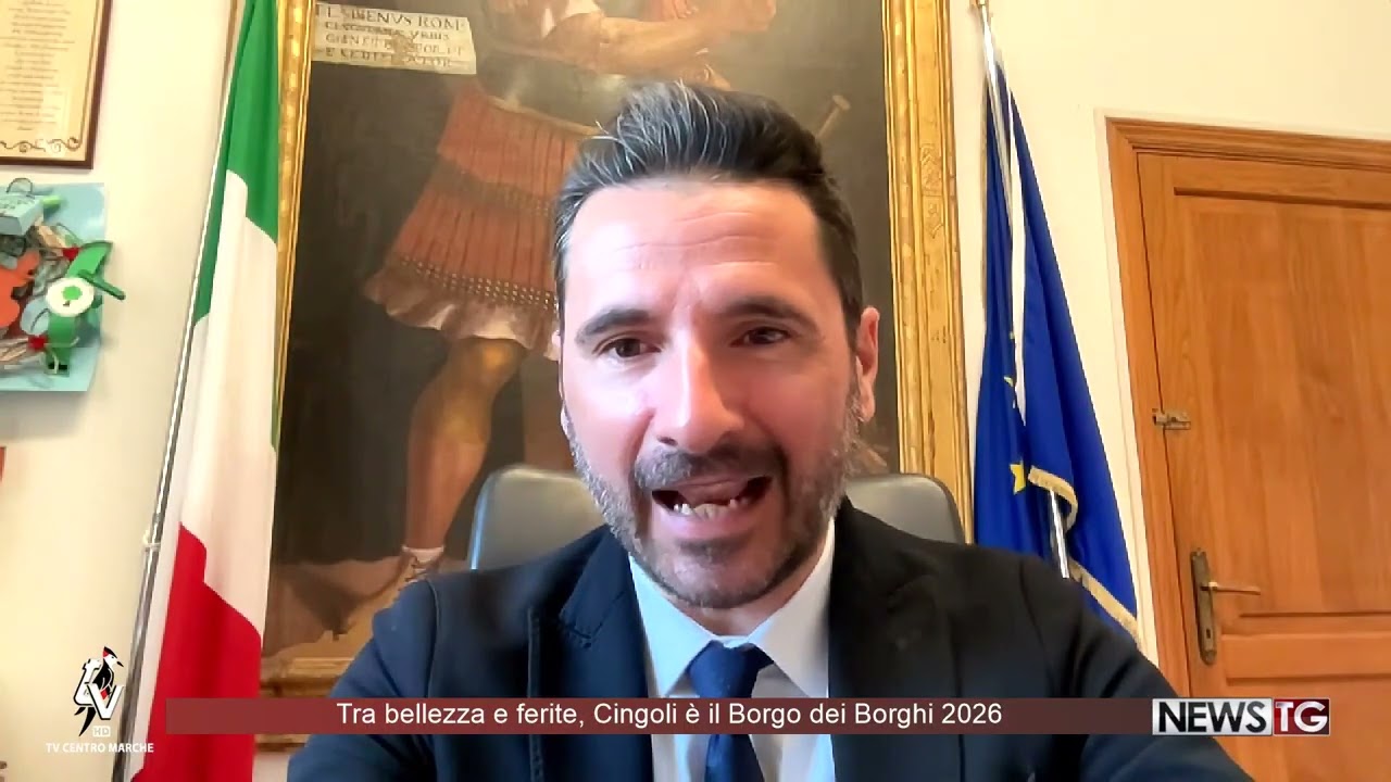Tra bellezza e ferite, Cingoli &egrave; il Borgo dei Borghi 2026