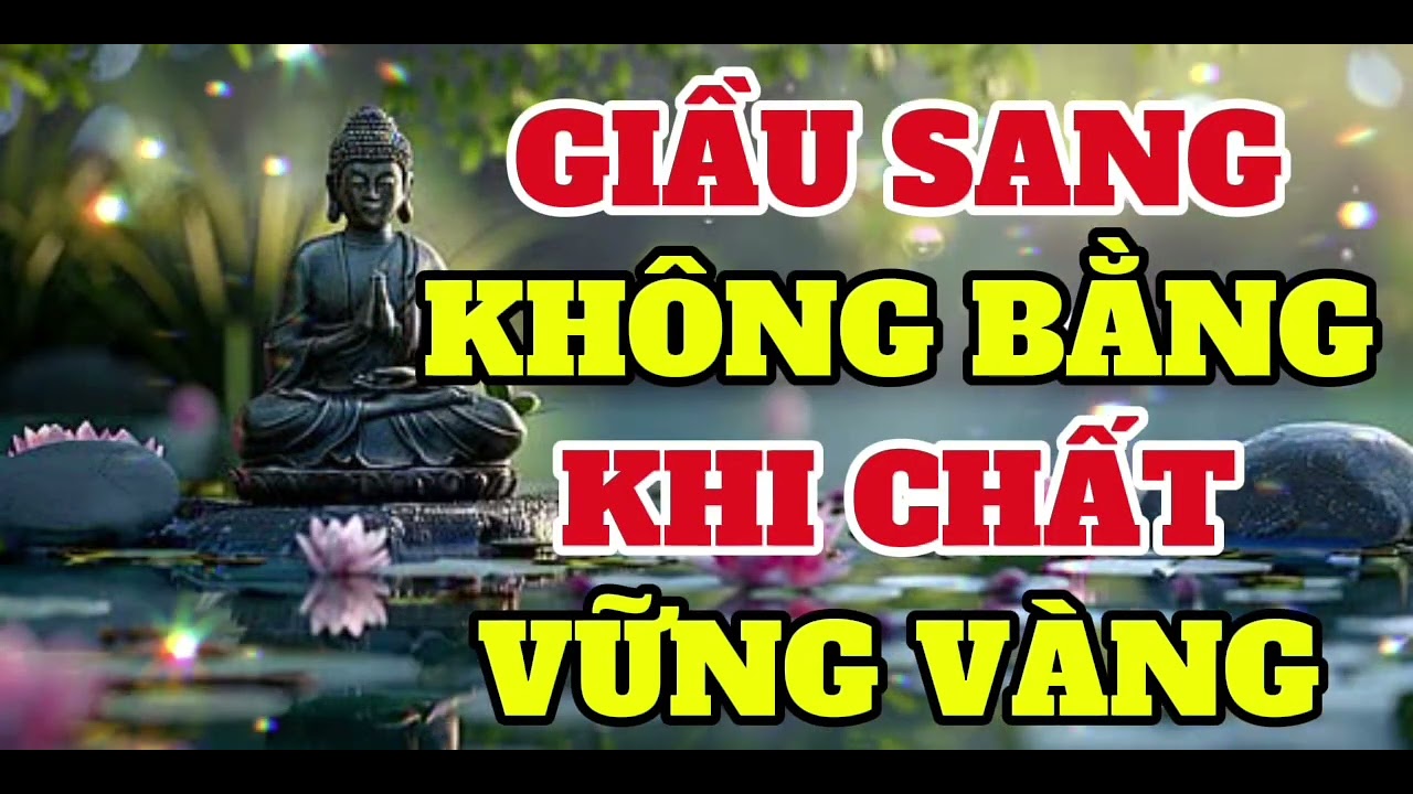 GIẦU SANG KHÔNG BẰNG KHI CHẤT VỮNG VÀNG