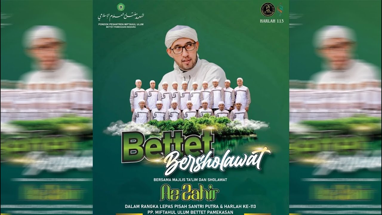 BETTET BERSHOLAWAT ::::  BERSAMA HABIB ALI ZAINAL ABIDIN ASSEGAF & MAJELIS AZ ZAHIR
