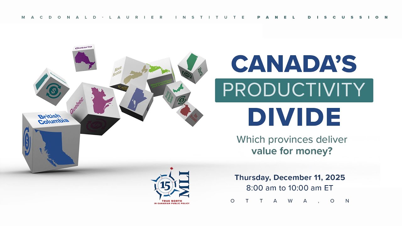 Which are Canada's most productive provinces?