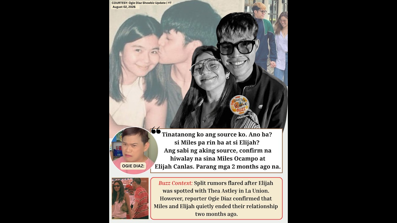 Miles Ocampo at Elijah Canlas, hiwalay na!