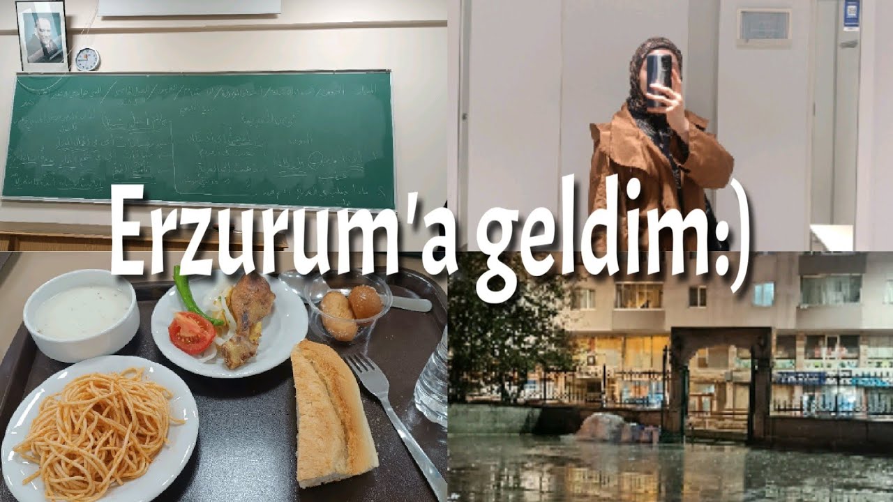 Erzurum'a geldim:) yurt| alışveriş| yerleşme #kykyurt #vlog #youtube #erzurum #atatürküniversitesi