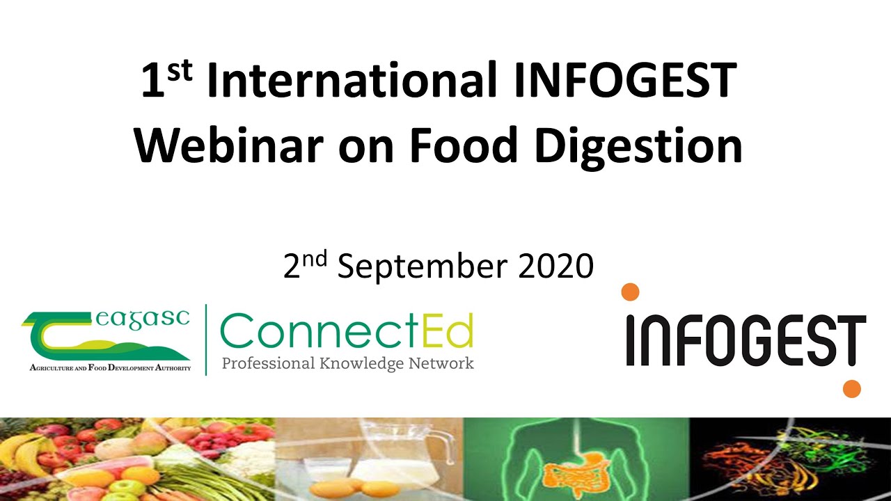 1st INFOGEST webinar: Plant-based food, proteins and nutrients bioaccessibility & digestibility
