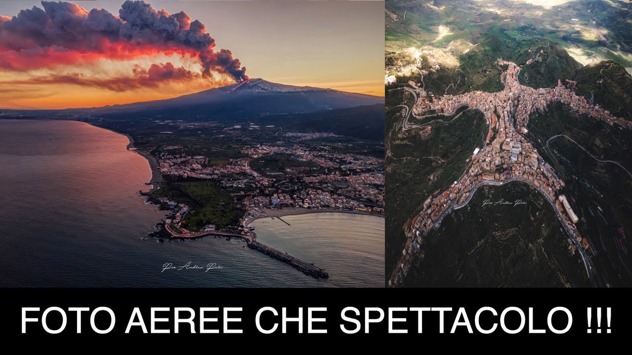 FOTO AEREE CHE SPETTACOLO !!! CENTURIPE, ETNA - Amici del tubo #ep12