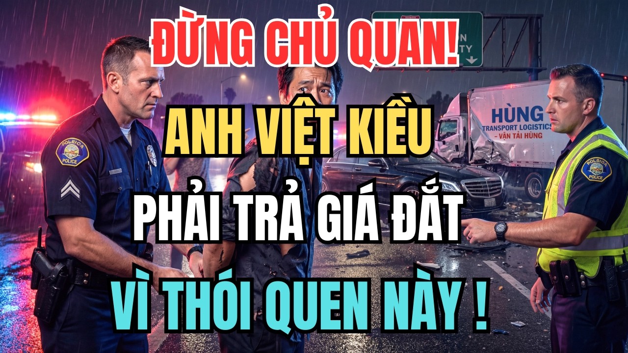 ĐỪNG CHỦ QUAN! ANH VIỆT KIỀU PHẢI TRẢ GIÁ ĐẮT VÌ THÓI QUEN Này !