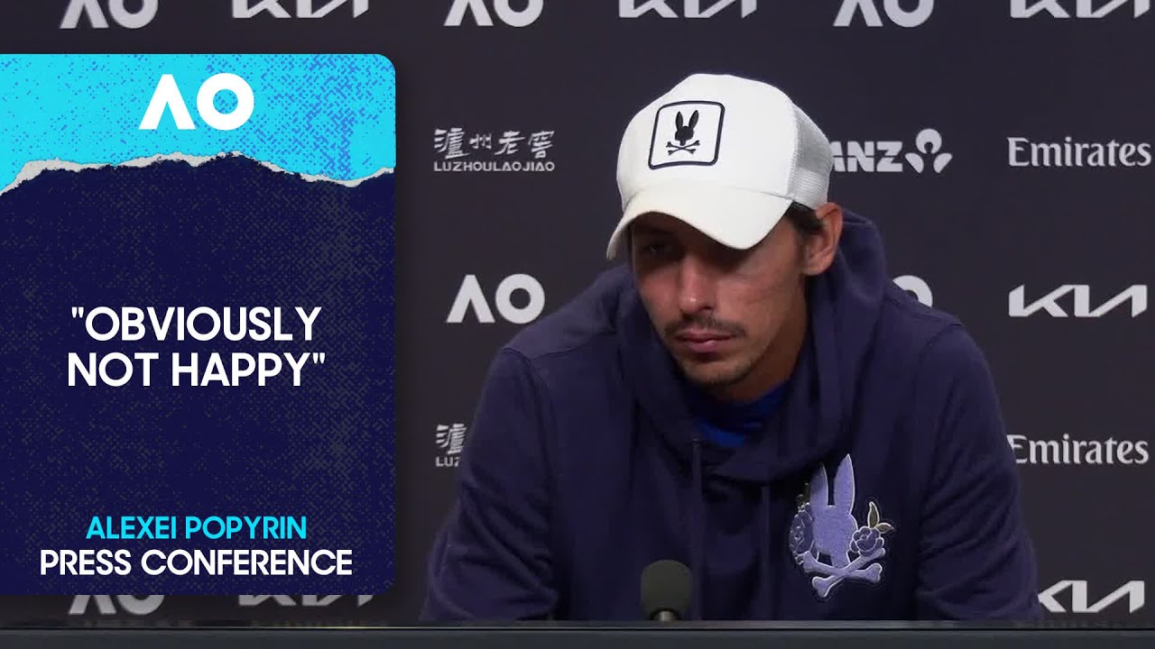 Alexei Popyrin Press Conference | Australian Open 2026 First Round