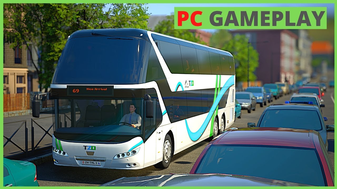 FERNBUS SIMULATOR | Double Decker | PC Gameplay No Commentary