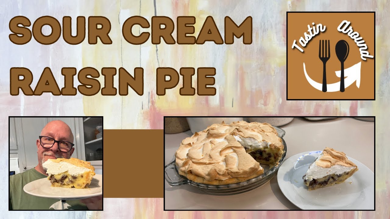 Sour Cream Raisin Pie