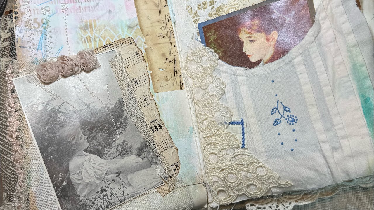 Vintage Collage Journal Session!